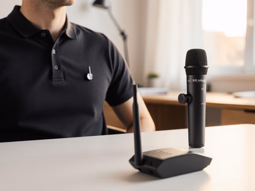 wireless_mic_setup_in_home_office