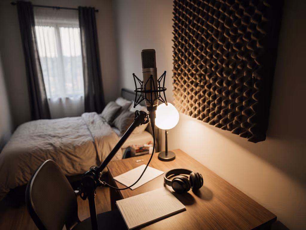 Small Room Podcasting: Optimal Mic Placement Guide