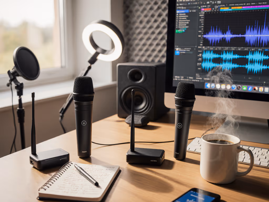 Best Budget Wireless Podcast Mics: Move Freely, Sound Clean
