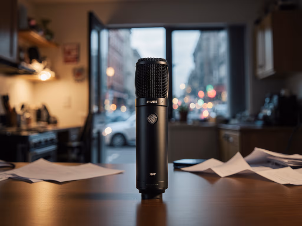 Shure MV7+ Review: Studio Silence in Noisy Rooms