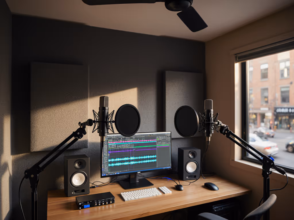 AT2040 vs PodMic: Which Blocks Room Noise Better?