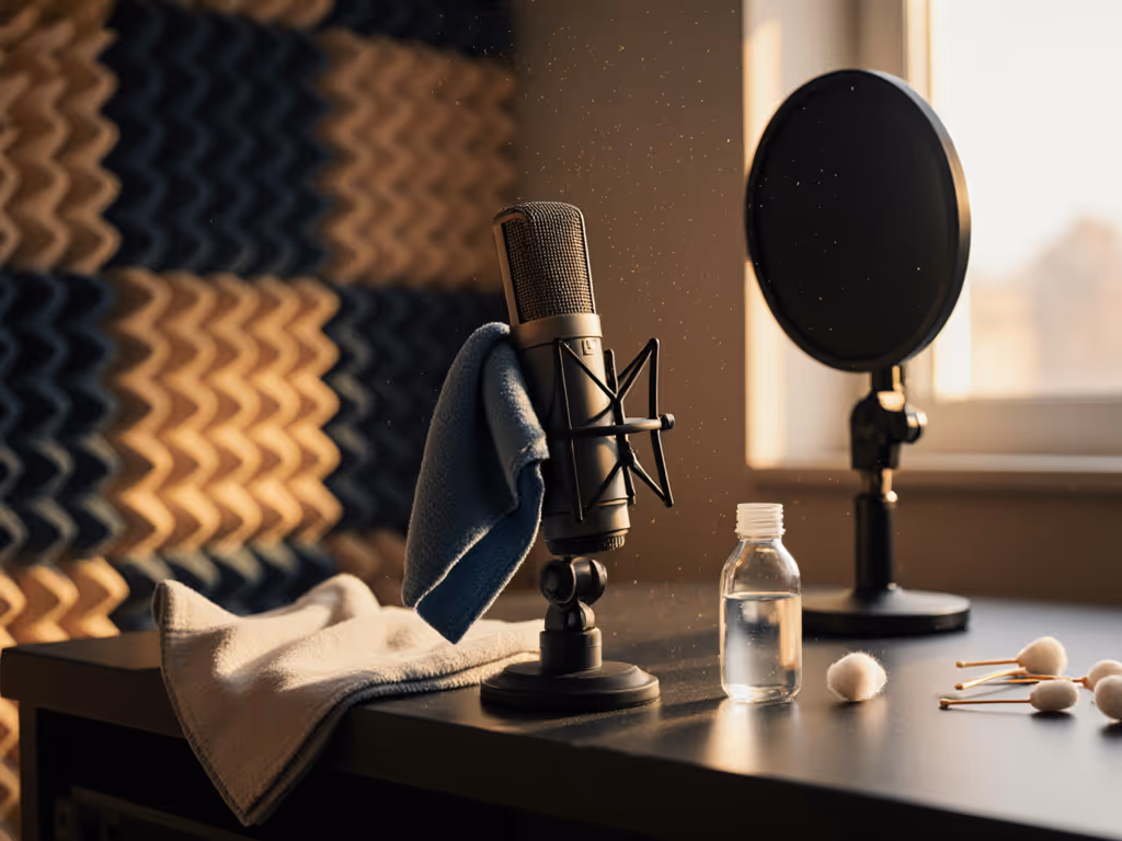Pro Microphone Care for Flawless Podcast Sound